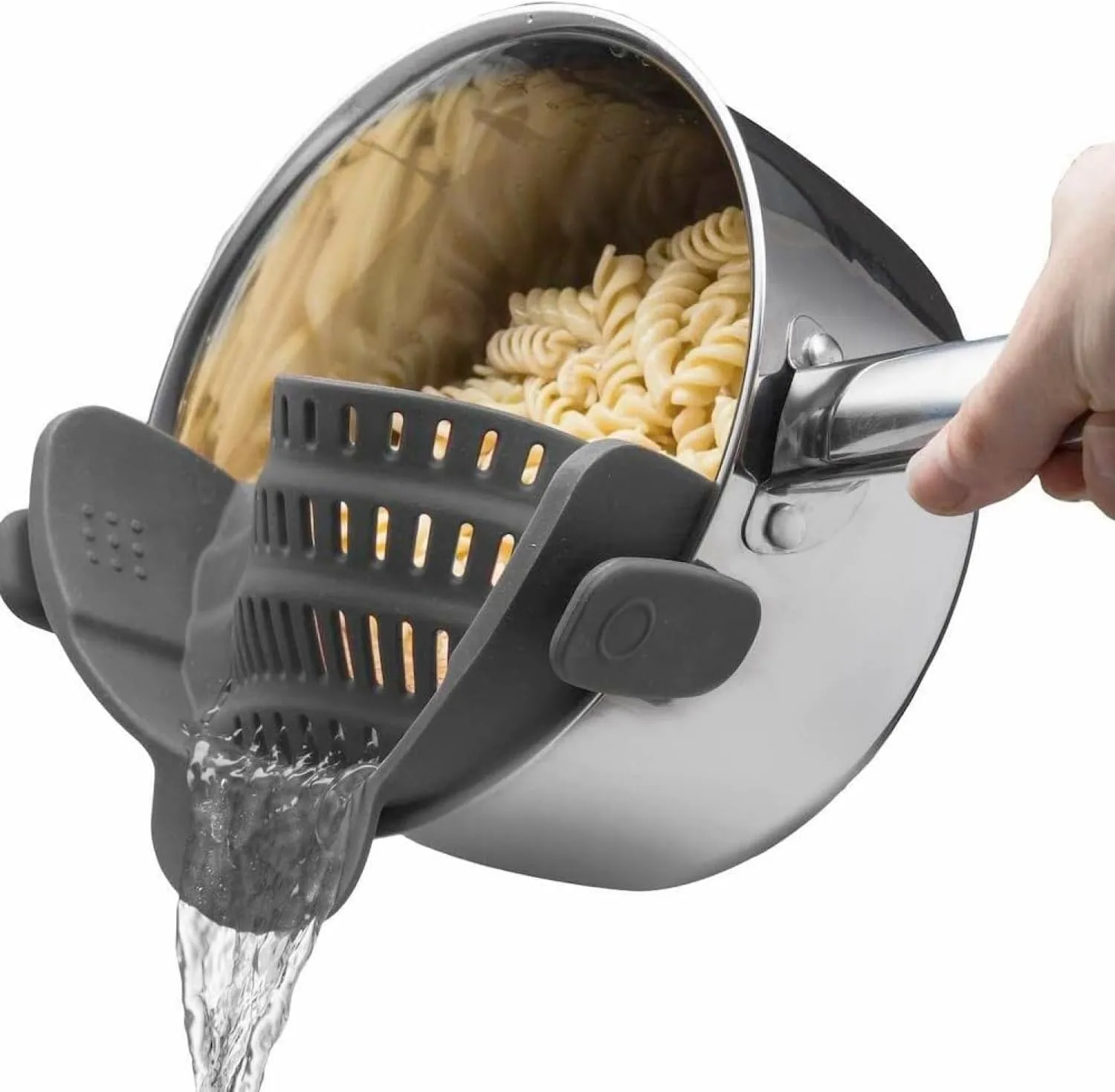 Kitchen Gizmo Snap N Strain Pot Strainer