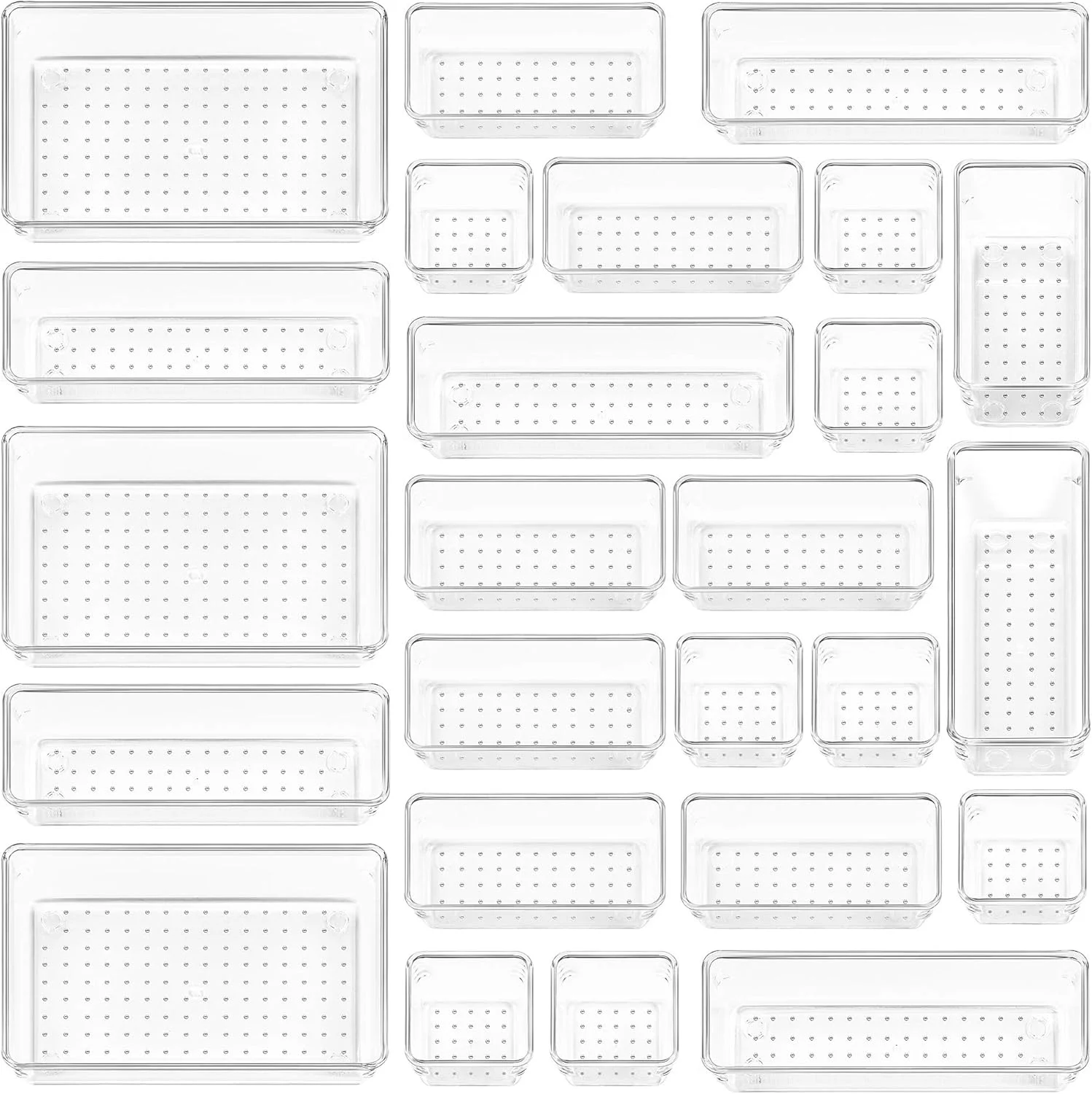 Vtopmart 25-Piece Drawer Organizer Set